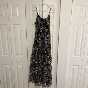 Anthropologie Floral Maxi Dress